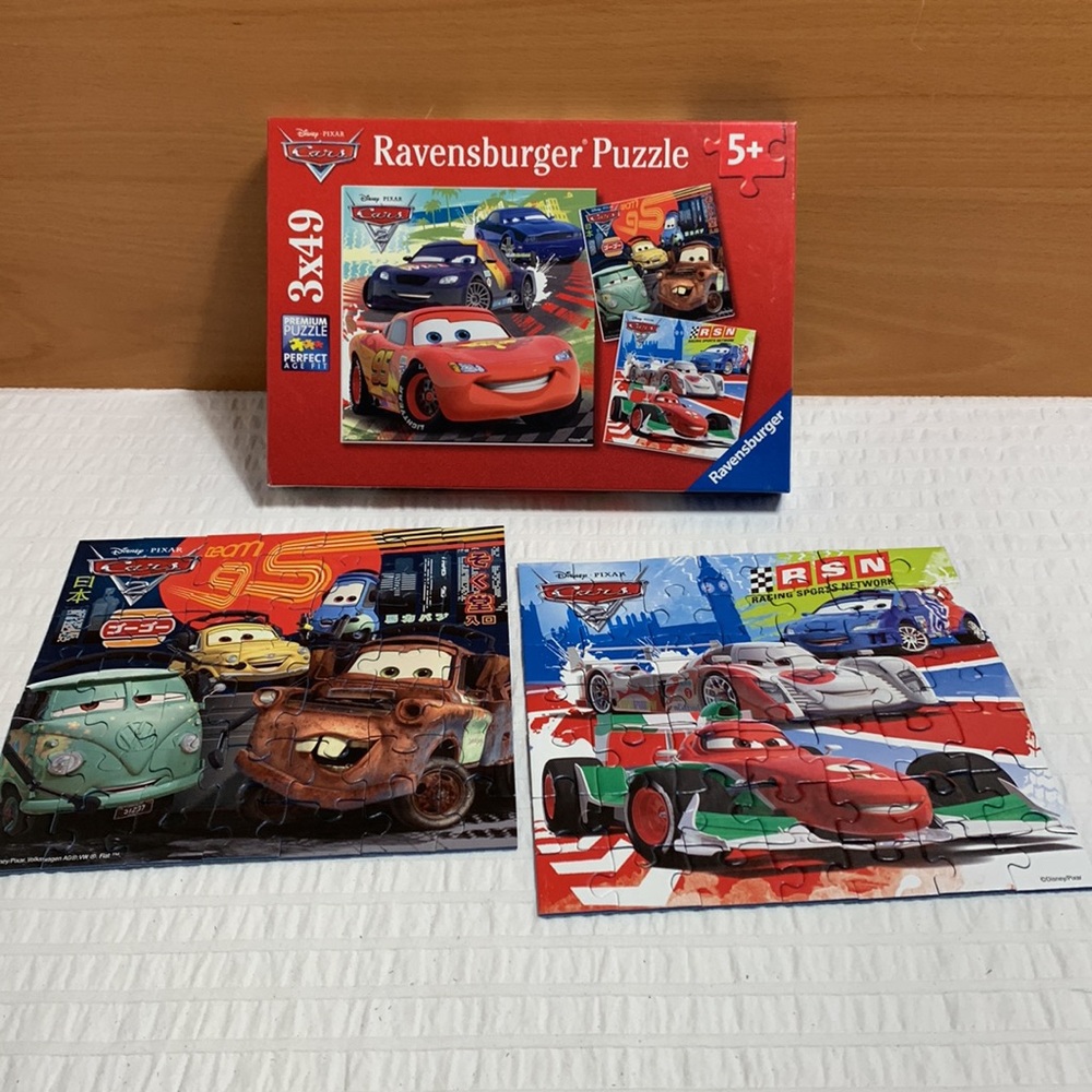 Disney Cars Set of 2 Jigsaw Puzzles by Ravensburger